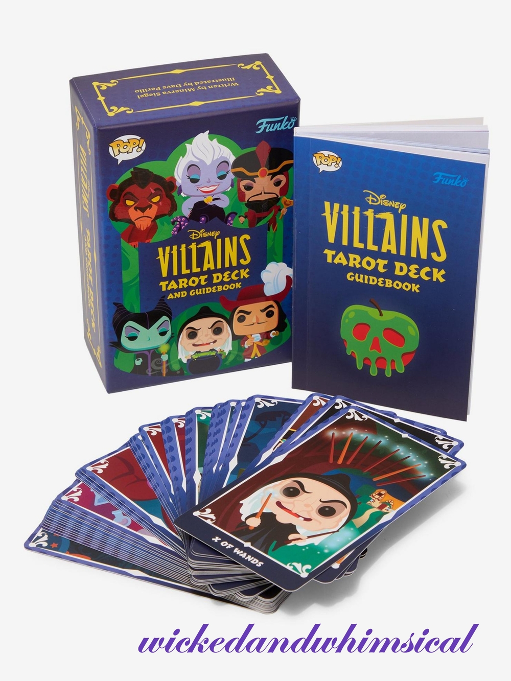 NEW Funko Pop! Disney Villains Tarot Deck & Guidebook